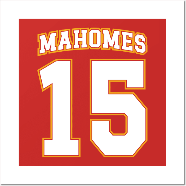 Patrick Lavon Mahomes v3 Wall Art by Emma